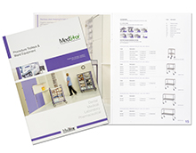 Healthcare procedure trolleys from Medstor PDF brochure
